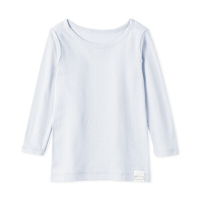 ベビー　あったか綿　クルーネック長袖Ｔシャツ