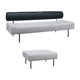 ［ＩＤＥＥ］セット　ＤＩＶＡＮＣＯ（３）ＳＯＦＡ　Ｒ　ＢＫ＋ＯＴＴＯＭＡＮ　ＬＧ