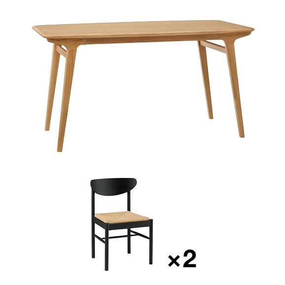 ［ＩＤＥＥ］セット　ＩＫＩ　ＤＩＮＩＮＧＴＡＢＬＥ　１４００＋ＭＥＭＯＬＡ　ＢＫ