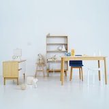 ［ＩＤＥＥ］セット　ＳＴＩＬＴ　ＴＡＢＬＥ　１２００　ＷＨ＋ＣＨＡＩＲ　ＢＬ