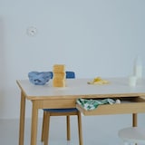 ［ＩＤＥＥ］セット　ＳＴＩＬＴ　ＴＡＢＬＥ　１２００　ＷＨ＋ＣＨＡＩＲ　ＢＬ
