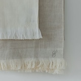 ［ＩＤＥＥ］リネンコットンガーゼバスタオル　生成