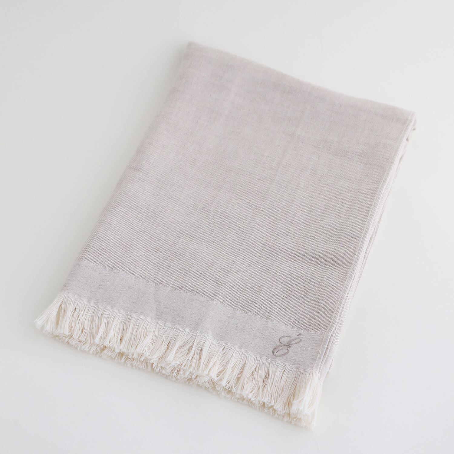 ［ＩＤＥＥ］リネンコットンガーゼバスタオル　生成