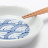 波佐見焼　箸置き豆皿