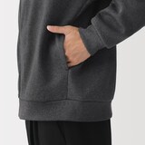 紳士　ニットフリースフルジップジャケット