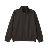 紳士　ニットフリースフルジップジャケット