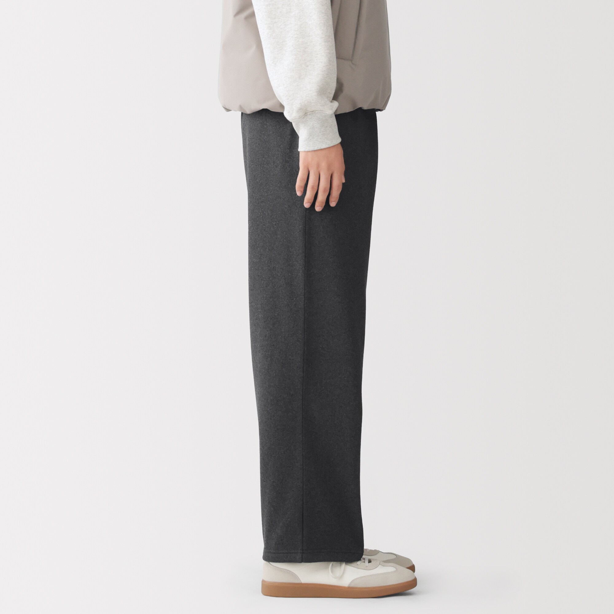 紳士　ニットフリースパンツ