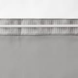 ポリエステル杢糸ドビー織（防炎・遮光性）ノンプリーツカーテン