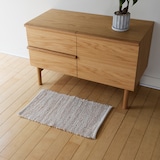 ［ＩＤＥＥ］ＩＤＥＥ　Ｊｕｔｅｍａｔ　ホワイト　４０×６０㎝