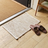 ［ＩＤＥＥ］ＩＤＥＥ　Ｊｕｔｅｍａｔ　ホワイト　４０×６０㎝