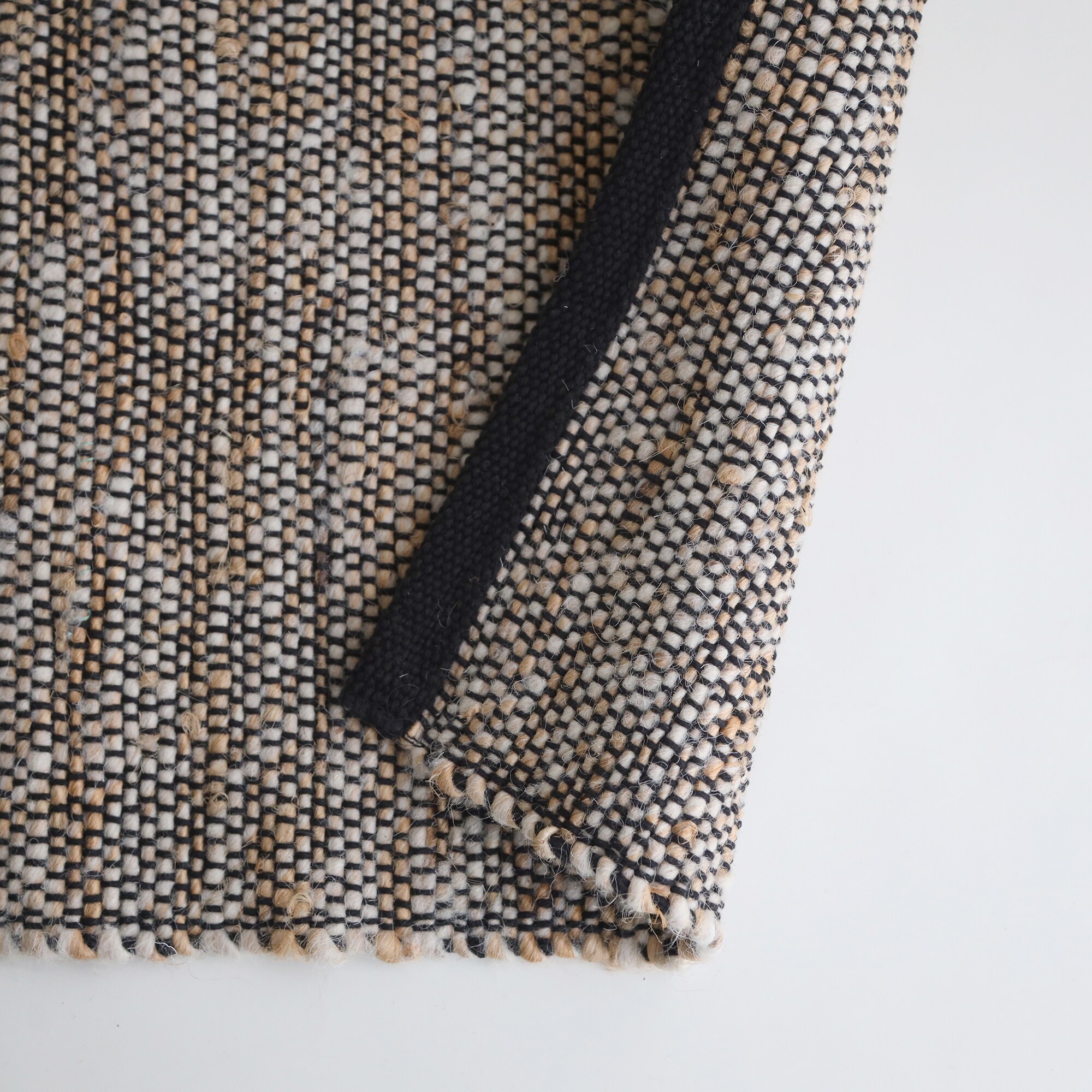 ［ＩＤＥＥ］ＩＤＥＥ　Ｊｕｔｅｍａｔ　ブラック　４０×６０㎝