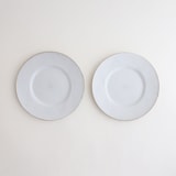 ［ＩＤＥＥ］ａｃｔｕｅｌ　ｓａｂｌｅ　ラウンドリムプレート　２４ｃｍ