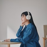 ワイヤレスヘッドホン　ノイズキャンセル機能付