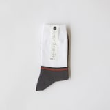 ［ＩＤＥＥ］Ｃｏｍｐｏｓｉｔｉｏｎ　Ｓｏｃｋｓ　ネオンボーダー　オレンジ