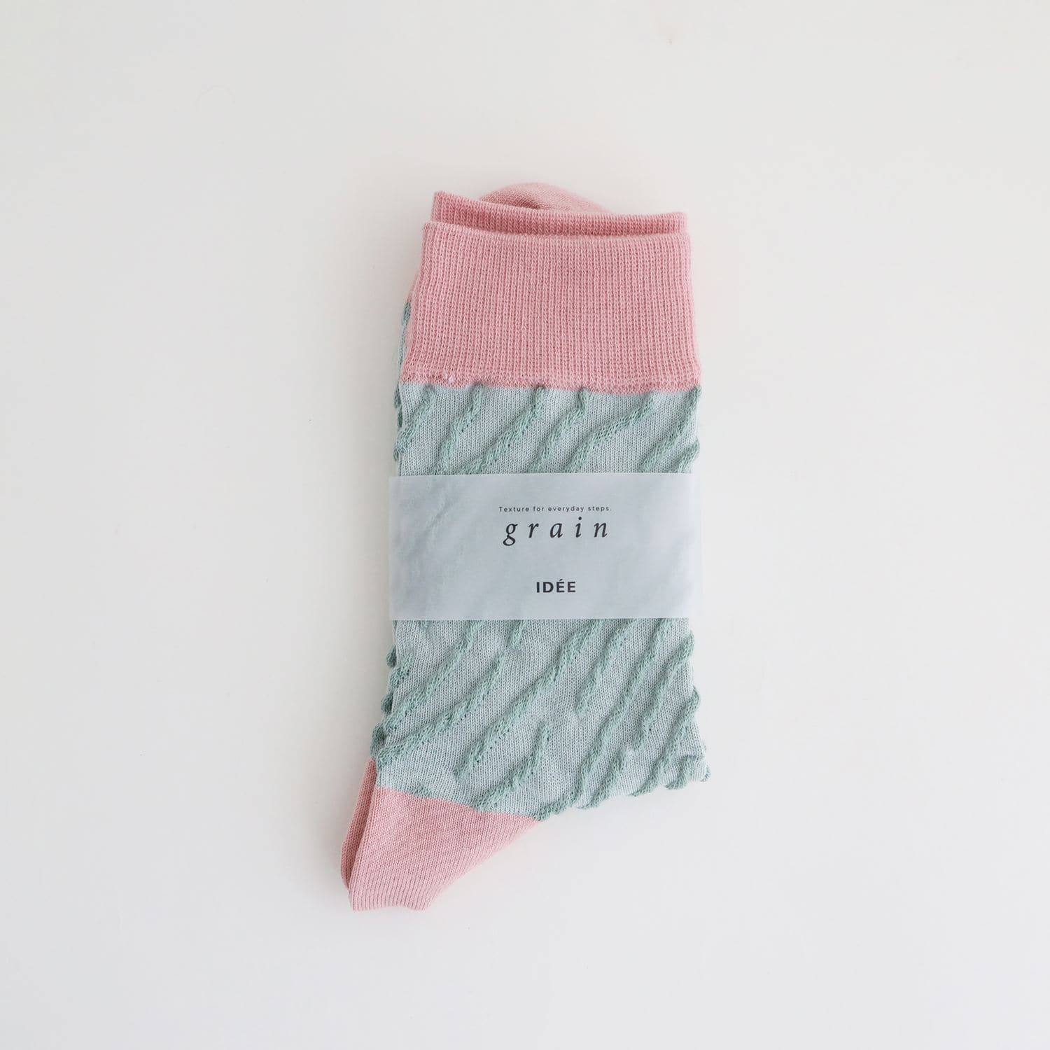 ［ＩＤＥＥ］Ｇｒａｉｎ　Ｓｏｃｋｓ　Ｄｒｉｆｔ　ピンク