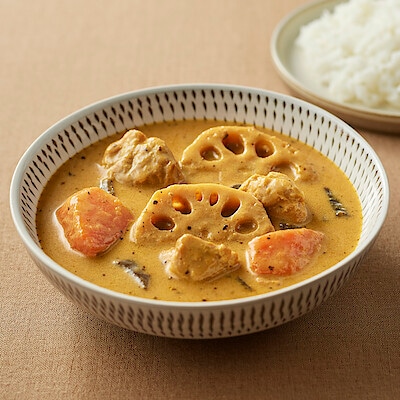 【８月下旬発売予定】【２辛】北海道味噌と豆乳のスープカレー　２５０ｇ（１人前）