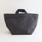 ［ＩＤＥＥ］キャンバス　バスケット　Ｌ　グレー