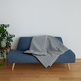 ［ＩＤＥＥ］ＩＤＥＥウールブランケット　１２０×１８０ｃｍ　ブラック
