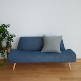 ［ＩＤＥＥ］ＩＤＥＥウールクッションカバー　４５×４５ｃｍ用　ブラック