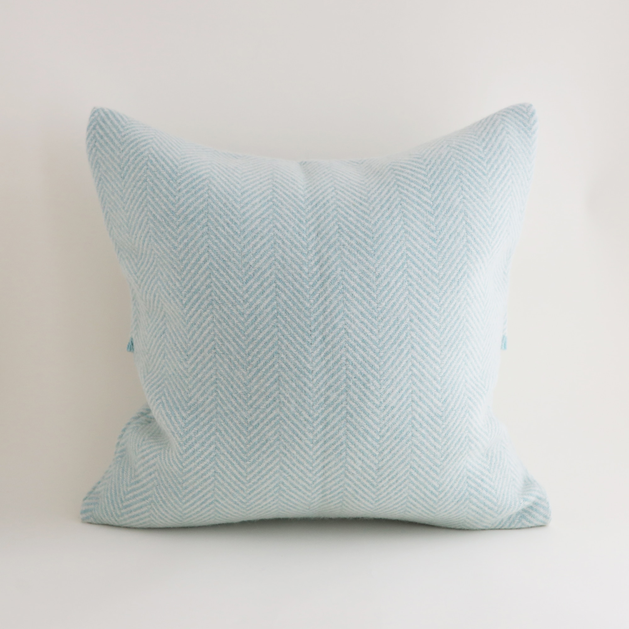 ［ＩＤＥＥ］ＩＤＥＥウールクッションカバー　４５×４５ｃｍ　ブルー