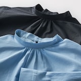 ［ＩＤＥＥ］Ｈ＆ｂｙＰＯＯＬ　ブラウス　ライトブルー