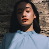 ［ＩＤＥＥ］Ｈ＆ｂｙＰＯＯＬ　ブラウス　ライトブルー