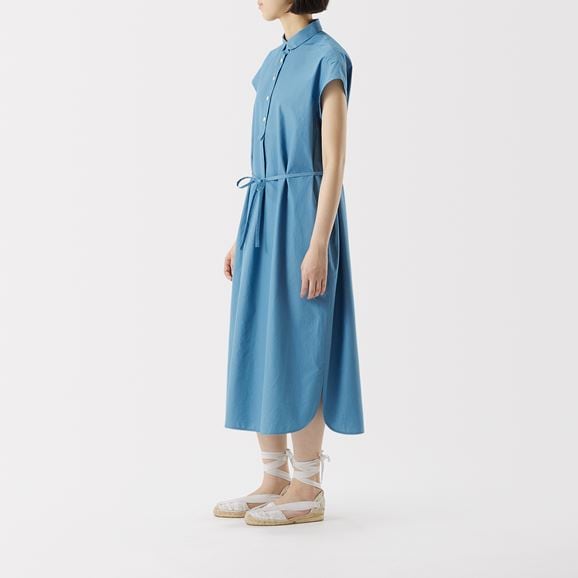 ［ＩＤＥＥ］Ｈ＆ｂｙＰＯＯＬ　フレンチスリーブワンピースシャツ　ホワイト