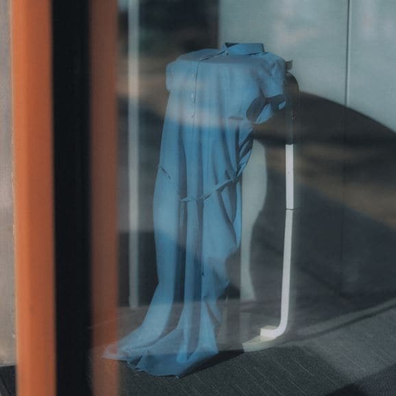 ［ＩＤＥＥ］Ｈ＆ｂｙＰＯＯＬ　フレンチスリーブワンピースシャツ　ホワイト