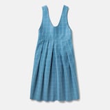 ［ＩＤＥＥ］Ｈ＆ｂｙＰＯＯＬ　ジャンパードレス　ブルーウインドウペン