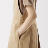 ［ＩＤＥＥ］Ｈ＆ｂｙＰＯＯＬ　ジャンパードレス　ブルーウインドウペン