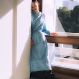 ［ＩＤＥＥ］Ｈ＆ｂｙＰＯＯＬ　ワンピース　ライトブルー