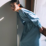 ［ＩＤＥＥ］Ｈ＆ｂｙＰＯＯＬ　ワンピース　ライトブルー