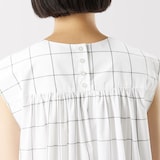 ［ＩＤＥＥ］Ｈ＆ｂｙＰＯＯＬ　スリーブレスワンピース　ホワイトウインドウペン