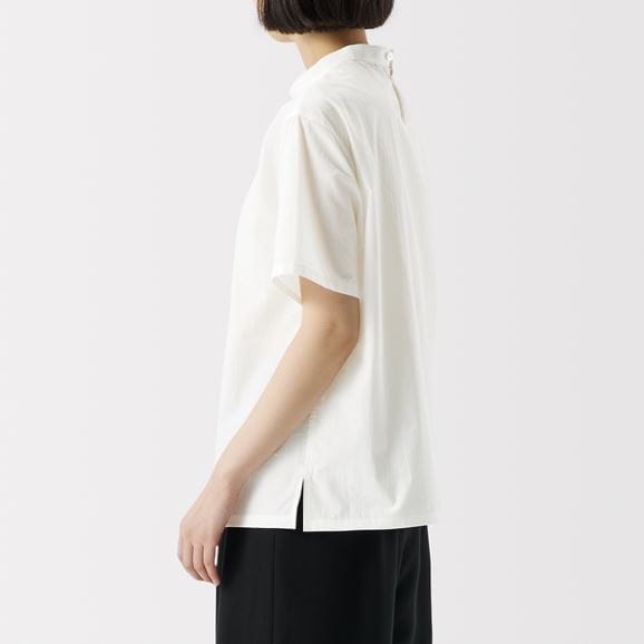 ［ＩＤＥＥ］Ｈ＆ｂｙＰＯＯＬ　ショートスリーブブラウス　ライトブルー