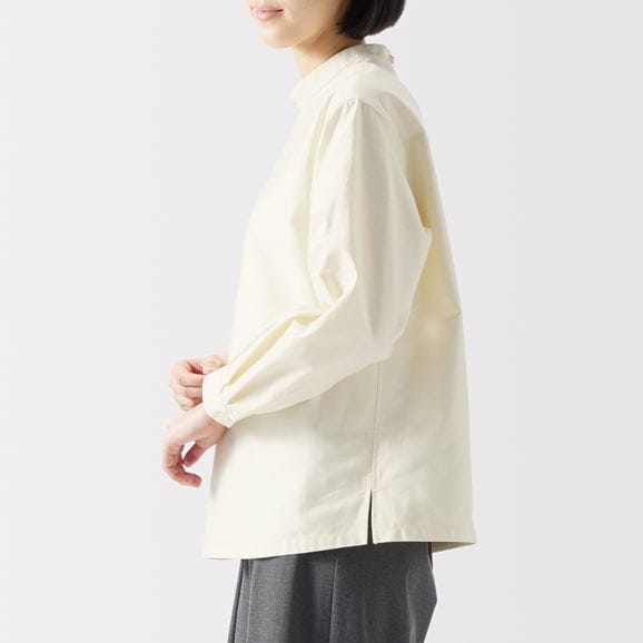 ［ＩＤＥＥ］Ｈ＆ｂｙＰＯＯＬ　ブラウス　オフホワイト