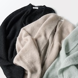 ［ＩＤＥＥ］Ｈ＆ｂｙＰＯＯＬ　モヘアカーディガン　ブラック