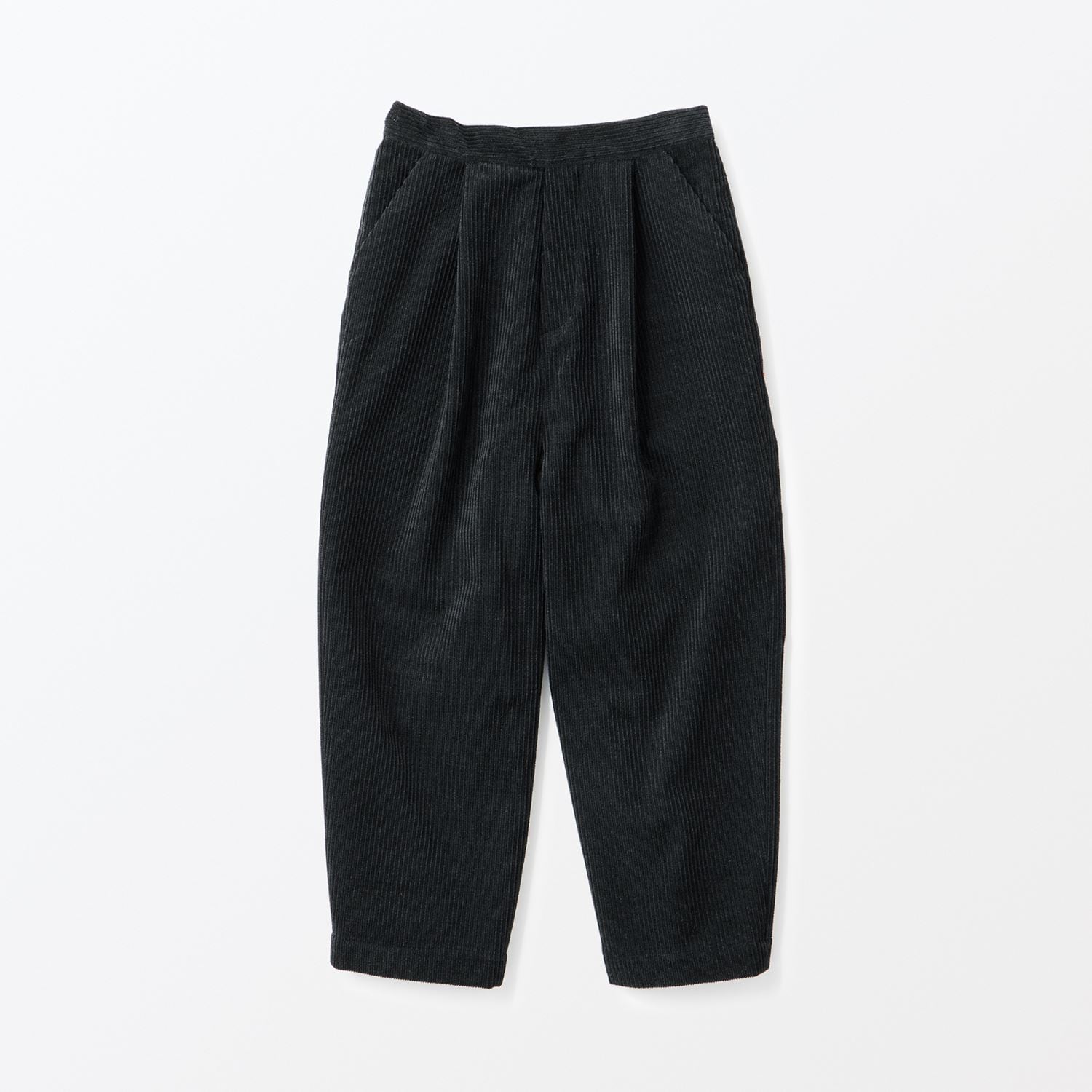 IDEE］H＆ by POOL パンツ ブラックコーデュロイ | 無印良品
