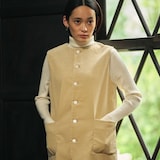 ［ＩＤＥＥ］Ｈ＆ｂｙＰＯＯＬ　ベスト　オフホワイト