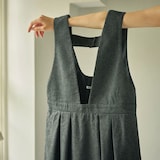 ［ＩＤＥＥ］Ｈ＆ｂｙＰＯＯＬ　ジャンパードレス　グレー