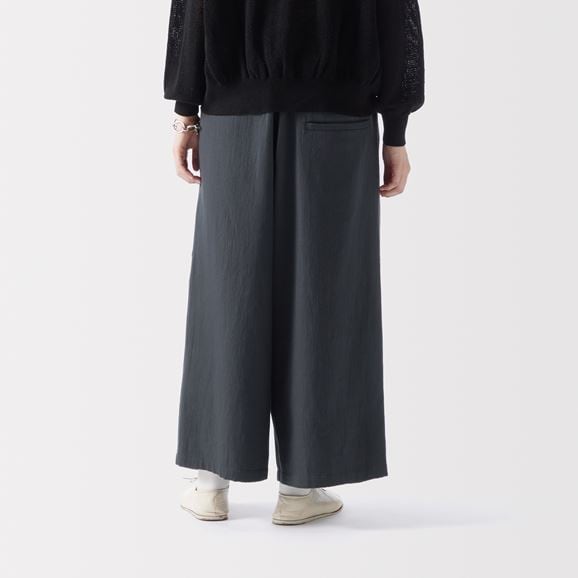 ［ＩＤＥＥ］Ｈ＆ｂｙＰＯＯＬ　ワイドパンツ　グレー