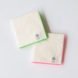 ［ＩＤＥＥ］ＹＡＲＮ　ＨＯＭＥハンカチ　ネオンピンク