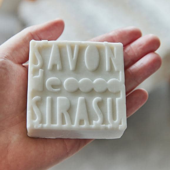 ［ＩＤＥＥ］ＳＡＶＯＮ　ｄｅ　ＳＩＲＡＳＵ　バーソープ　ゼラニウムの香り　Ｃ