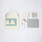 ［ＩＤＥＥ］ＰＯＯＬ　トートバッグ　プリン　ベージュ
