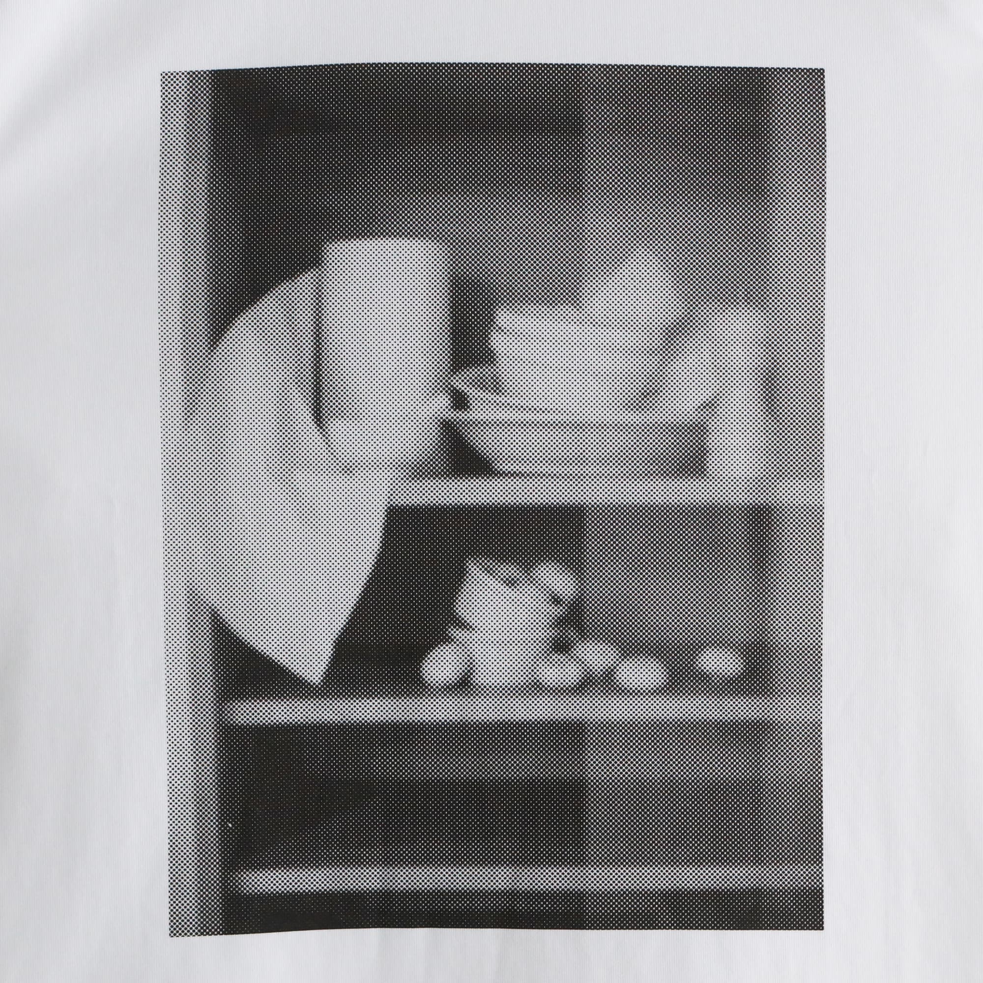 ［ＩＤＥＥ］Ｐｈｏｔｏｇｒａｐｈｙ　Ｔシャツ　マッシュルーム　ホワイト