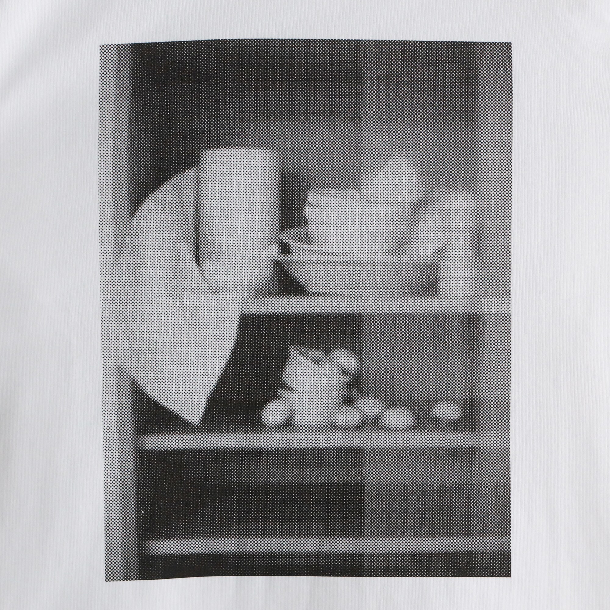［ＩＤＥＥ］Ｐｈｏｔｏｇｒａｐｈｙ　Ｔシャツ　マッシュルーム　ホワイト