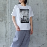 ［ＩＤＥＥ］Ｐｈｏｔｏｇｒａｐｈｙ　Ｔシャツ　マッシュルーム　ホワイト