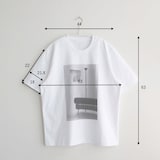 ［ＩＤＥＥ］Ｐｈｏｔｏｇｒａｐｈｙ　Ｔシャツ　マッシュルーム　ブラック
