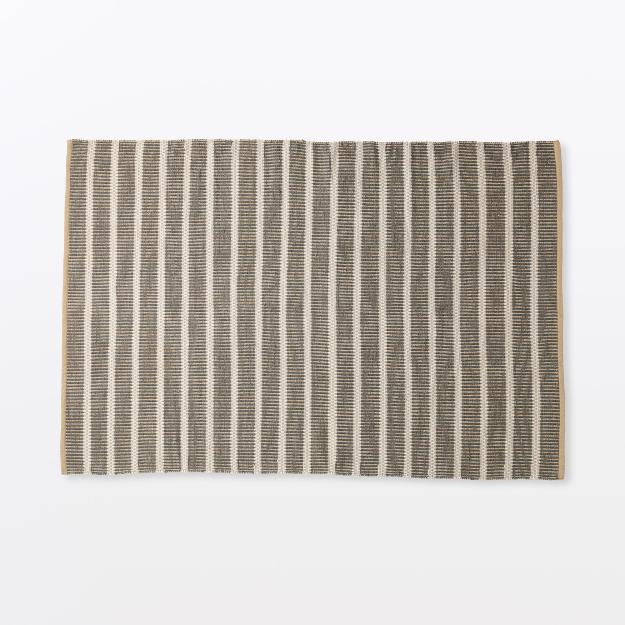 綿ウール太番手インドの手織りラグ 140×200cm | 無印良品