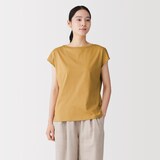 婦人　天竺編みフレンチスリーブＴシャツ（ＶＮ）