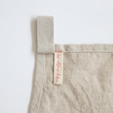 ［ＩＤＥＥ］ａ　ｔａｂｌｅ　ｌｉｎｅｎ　エプロン　エクリュ